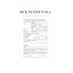 Sick Notes Vol 1