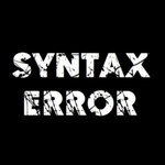 Syntax Error 003