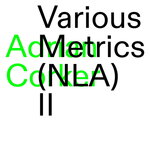 Various Metrics(NLA)II