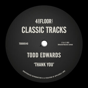 TODD EDWARDS - Thank You