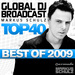 Global DJ Broadcast Top 40: Best Of 2009