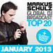 Global DJ Broadcast Top 20 January 2013