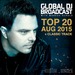 Global DJ Broadcast (Top 20 August 2015)