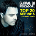 Global DJ Broadcast: Top 20 September 2015