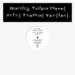 Tulipa Moves (Prins Thomas Remixes)
