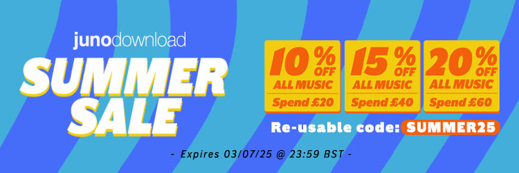 Juno Download Summer Sale - Up To 20% Off All Music