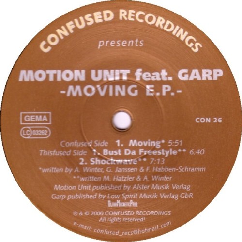 MOTION UNIT - Moving EP