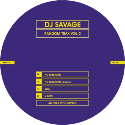 DJ SAVAGE - Random Trax Vol 2