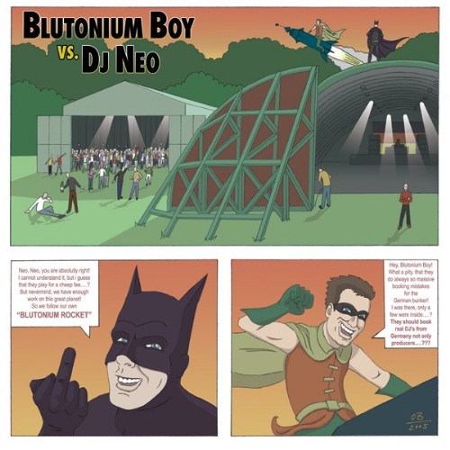 BLUTONIUM BOY VS DJ NEO - Rockin'