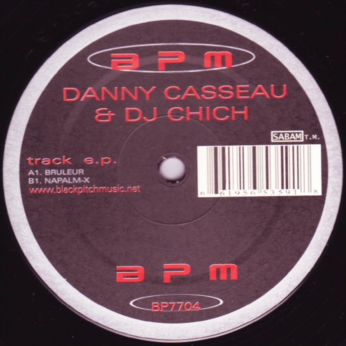 CASSEAU, Danny vs DJ CHICH - Track EP