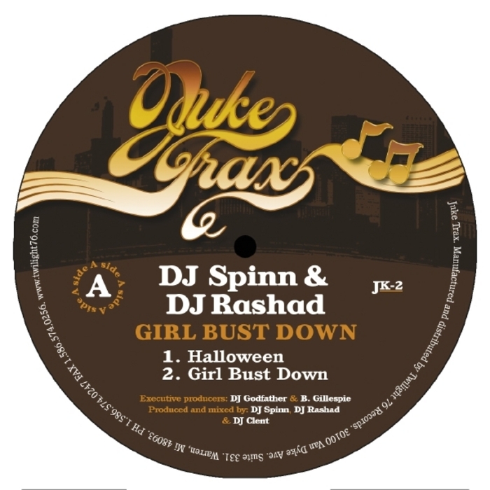 DJ SPINN & DJ RASHAD - Girl Bust Down EP