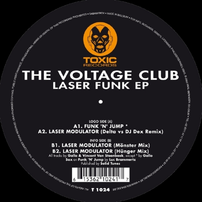 VOLTAGE CLUB, The - Laser Funk EP