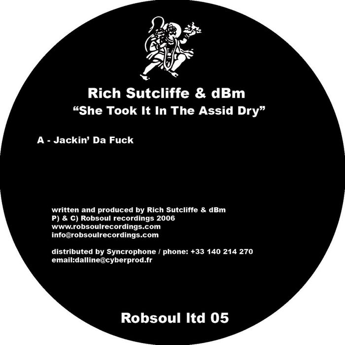 SUTCLIFFE, Rich - She Took It In The Acid Dry