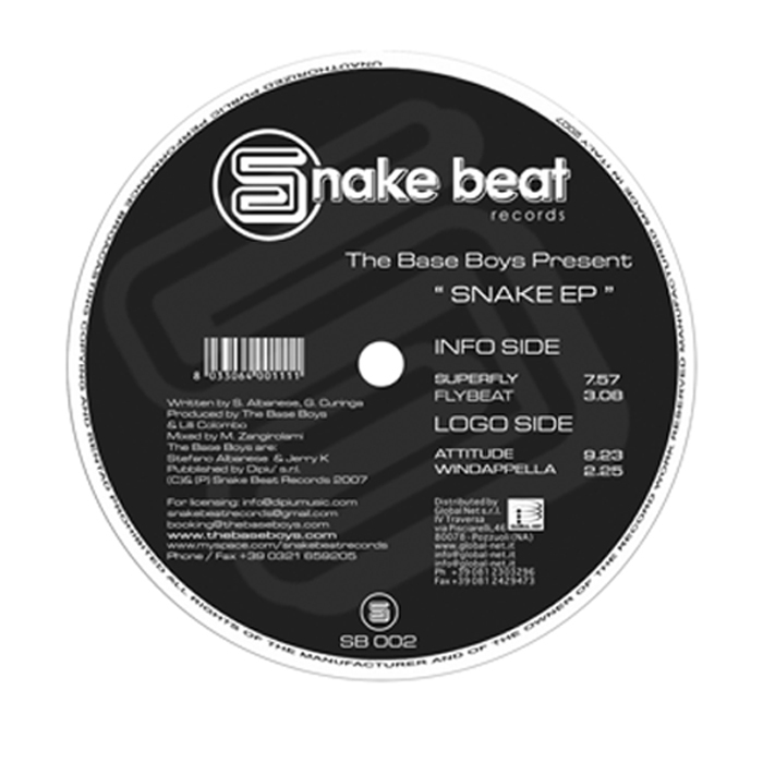 BASE BOYS, The - Snake EP