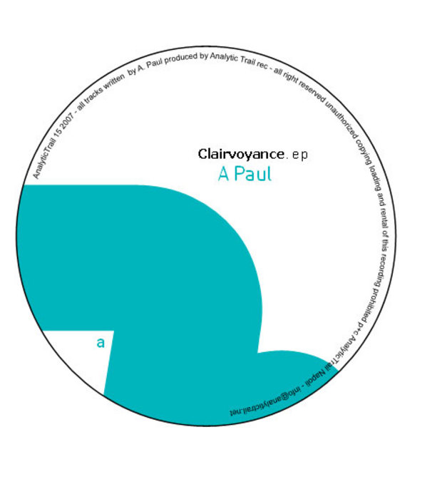 A PAUL - Clairvoyance EP