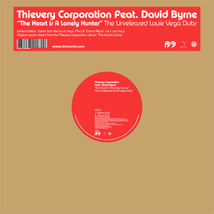 THIEVERY CORPORATION feat DAVID BYRNE - Heart Is A Lonely Hunter
