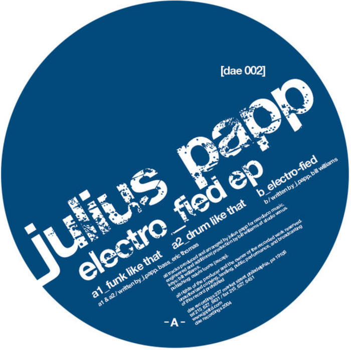 PAPP, Julius - Electro Fied EP