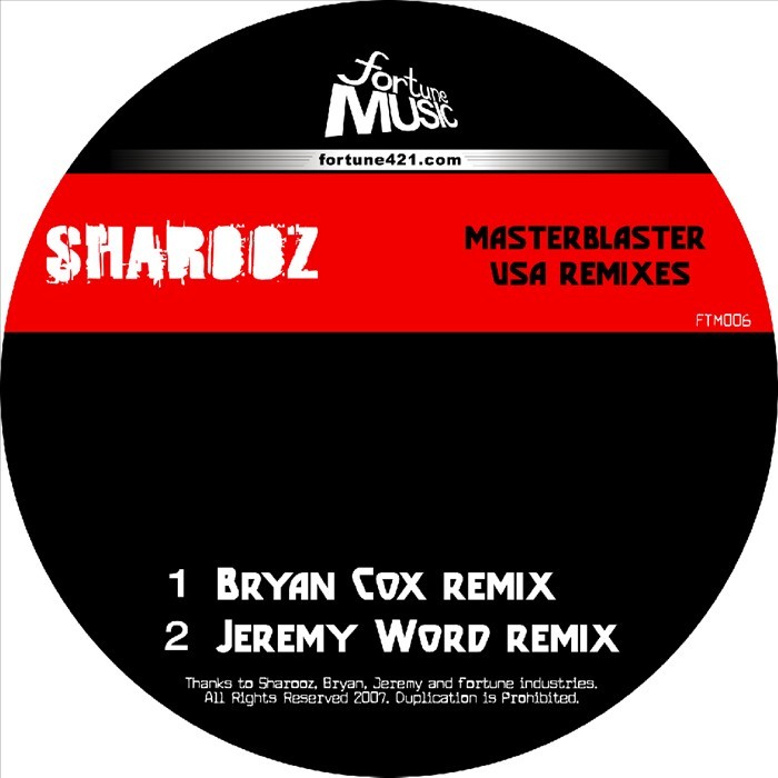 SHAROOZ - Masterblaster (USA Remixes)