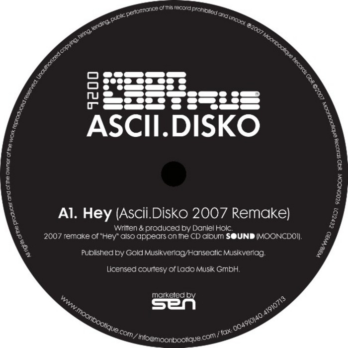 ASCII DISKO - Hey