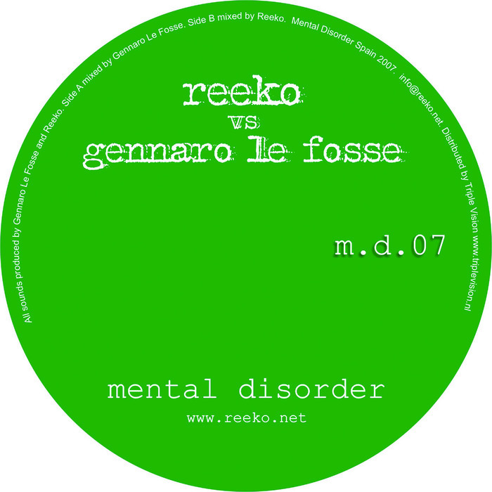REEKO/GENNARO LE FOSSE - Mental Disorder 007