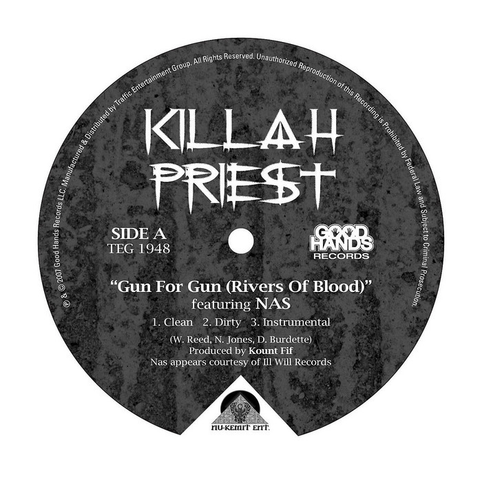 KILLAH PRIEST - Gun For Gun (Rivers Of Blood)