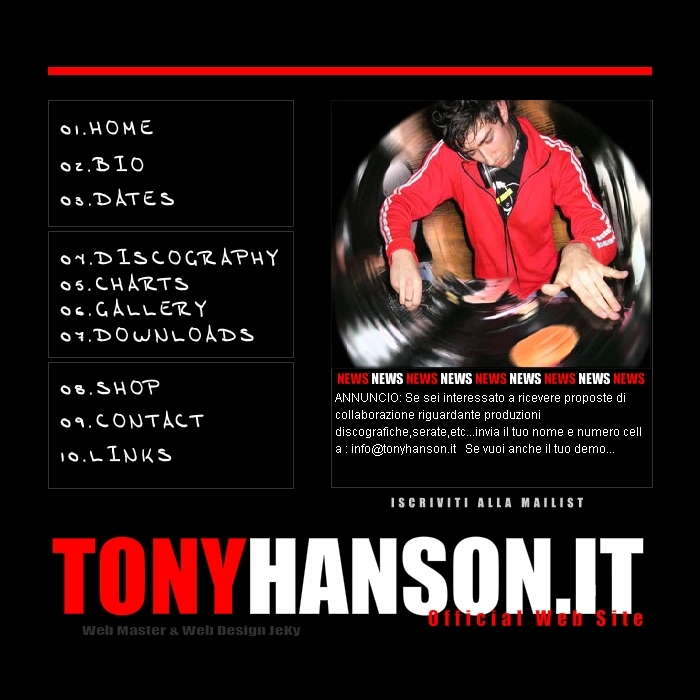 HANSON, Tony - Diskofrisko EP