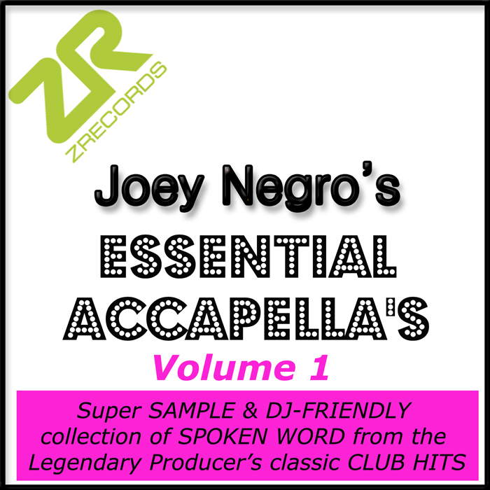 VARIOUS - Joey Negro's Essential Accapellas Vol 01