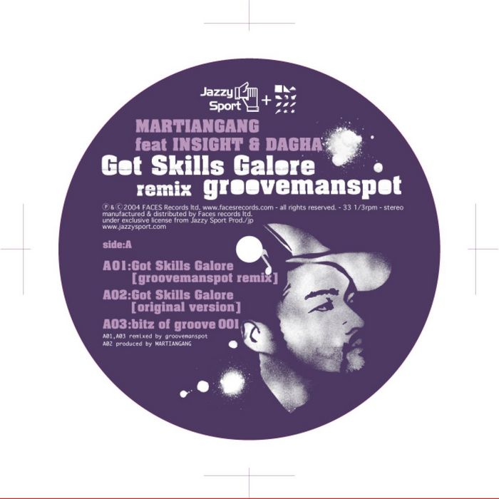 MARTIANGANG feat INSIGHT/DAGAH - Got Skillz Galore (Grooveman Spot remixes)