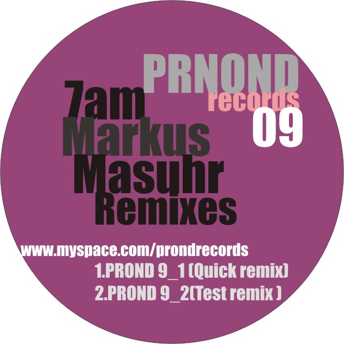 7AM - Markus Masuhr Remixes