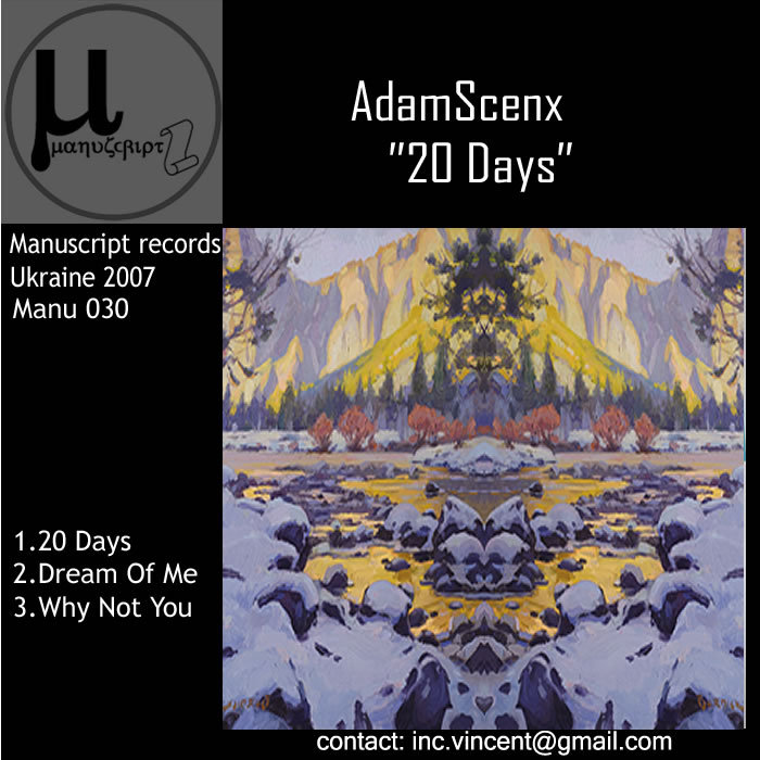 ADAMSCENX - 20 Days