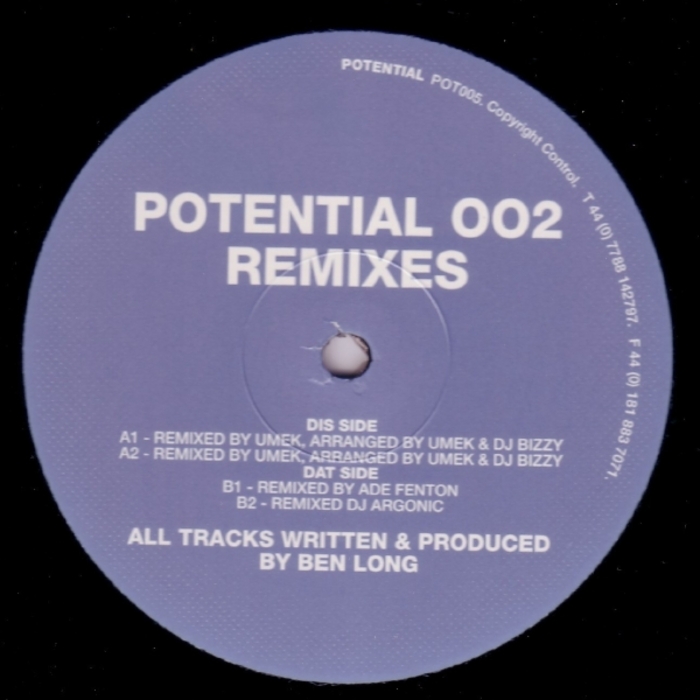 LONG, Ben - Potential 2 (Remixes)