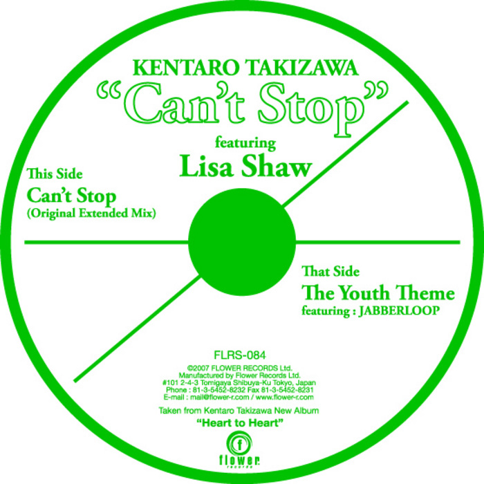 TAKIZAWA, Kentaro feat LISA SHAW/JABBERLOOP - Can't Stop