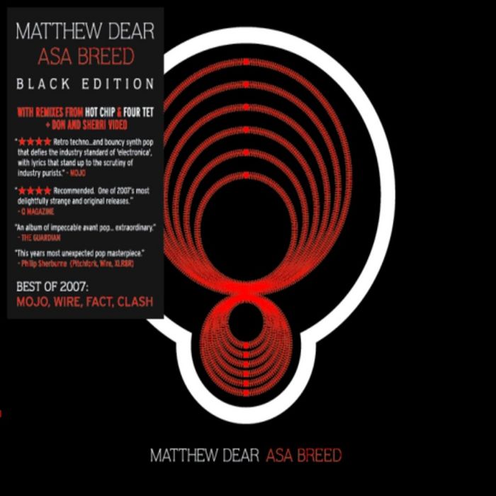 MATTHEW DEAR - Asa Breed Black Edition
