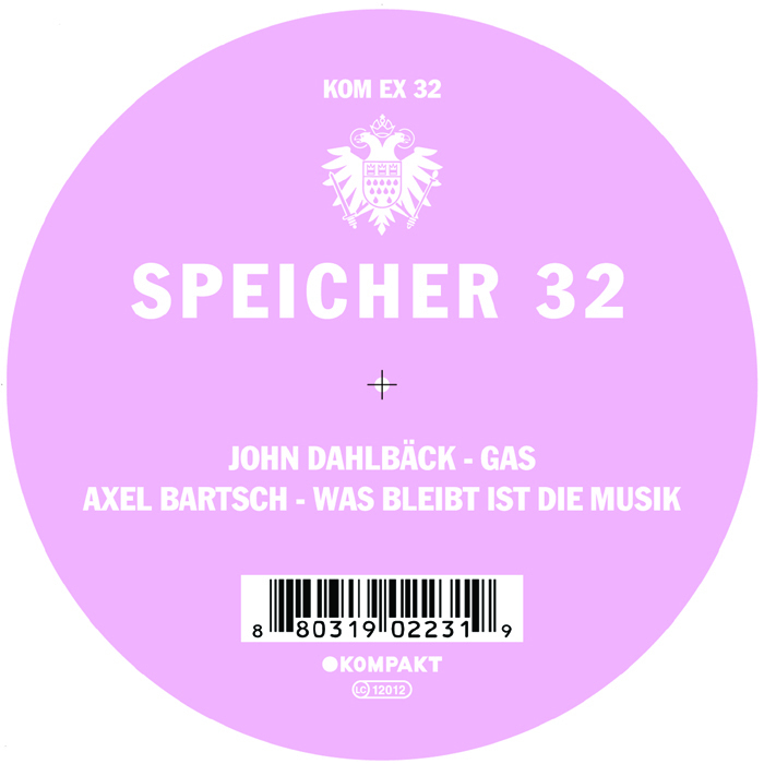 DAHLBACK, John/AXEL BARTSCH - Speicher 32