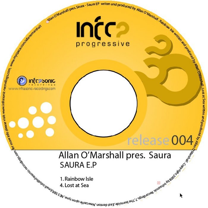 O'MARSHALL, Allan presents SAURA - Saura EP