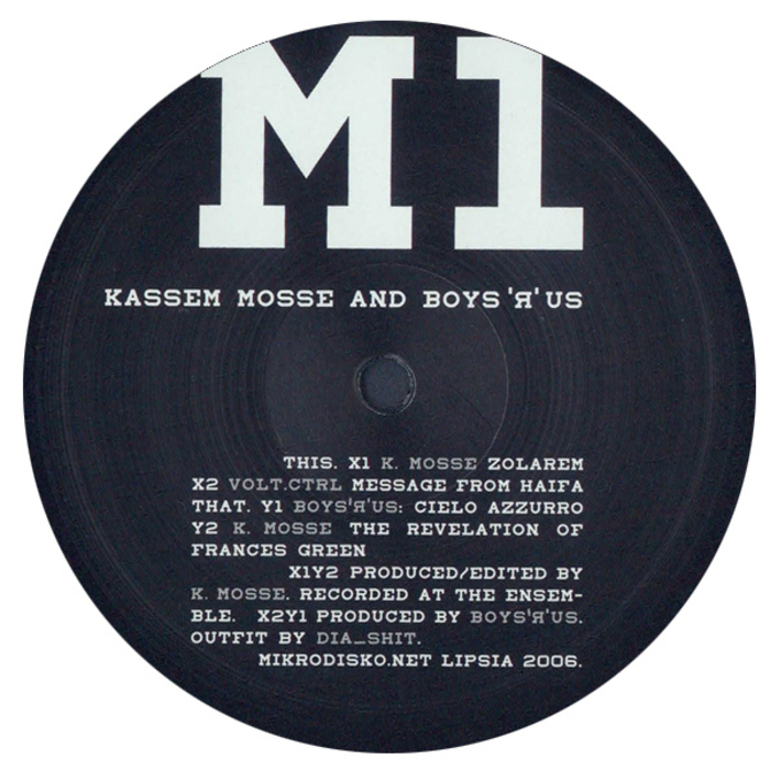 BOYS R US/KASSEM MOSSE/VOLT CTRL - We Call It Mikrodisko