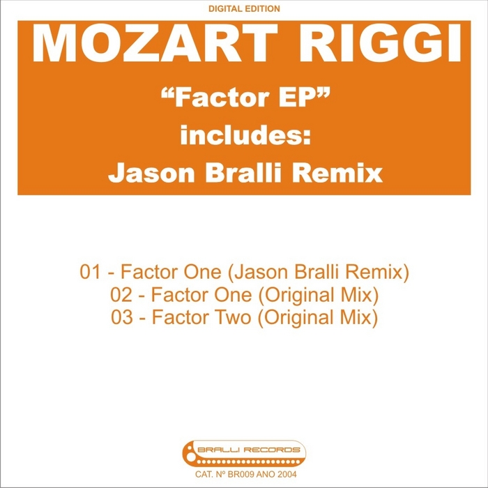 RIGGI, Mozart - Factor EP