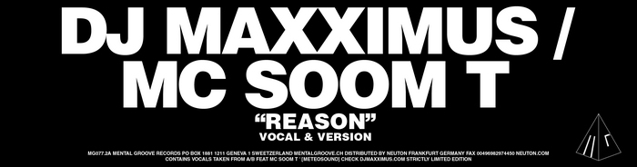 DJ MAXXIMUS feat MC SOOM-T - Reason