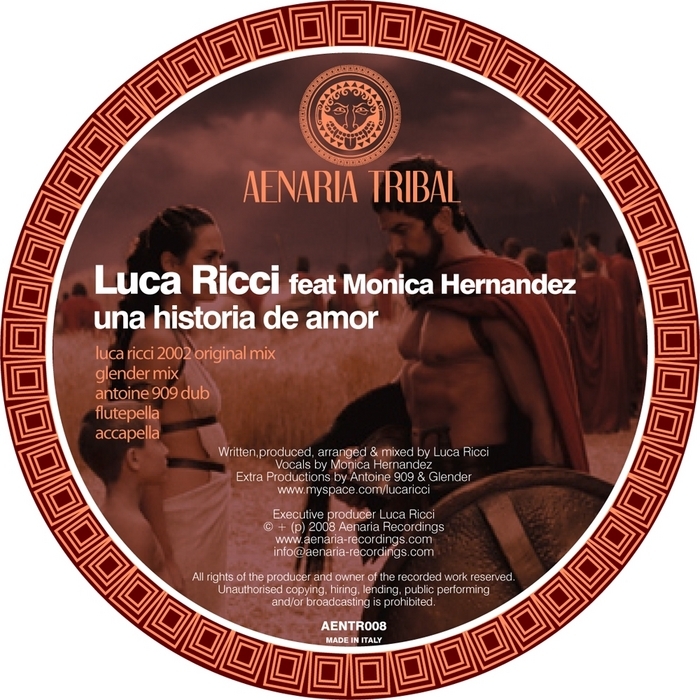 RICCI, Luca feat MONICA HERNANDEZ - Una Historia De Amor