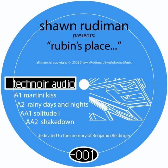 RUDIMAN, Shawn - Rubin's Place
