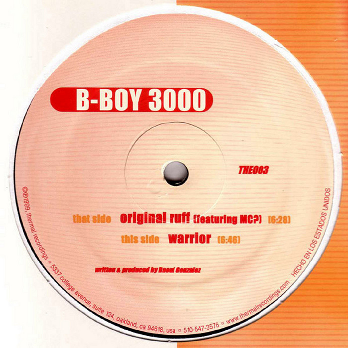 B BOY 3000 - Original Ruff