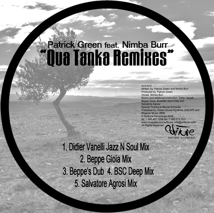 GREEN, Patrick feat NIMBA BURR - Qua Tanka (remixes)