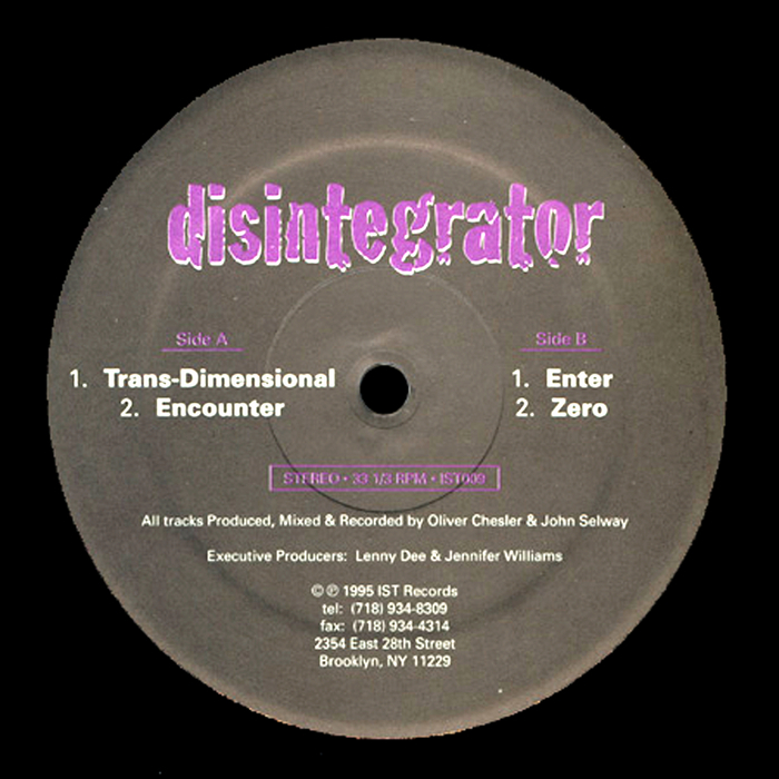 DISINTEGRATOR - Disintegrator Vol 2