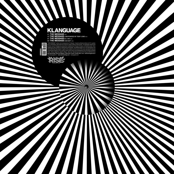 KLANGUAGE - The Message EP