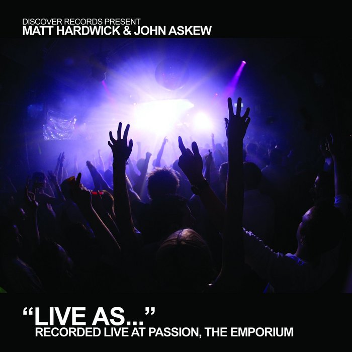 HARDWICK, Matt/JOHN ASKEW - Live As Vol 1