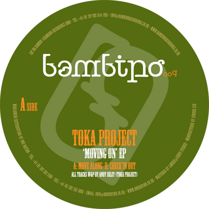 TOKA PROJECT - Moving On EP