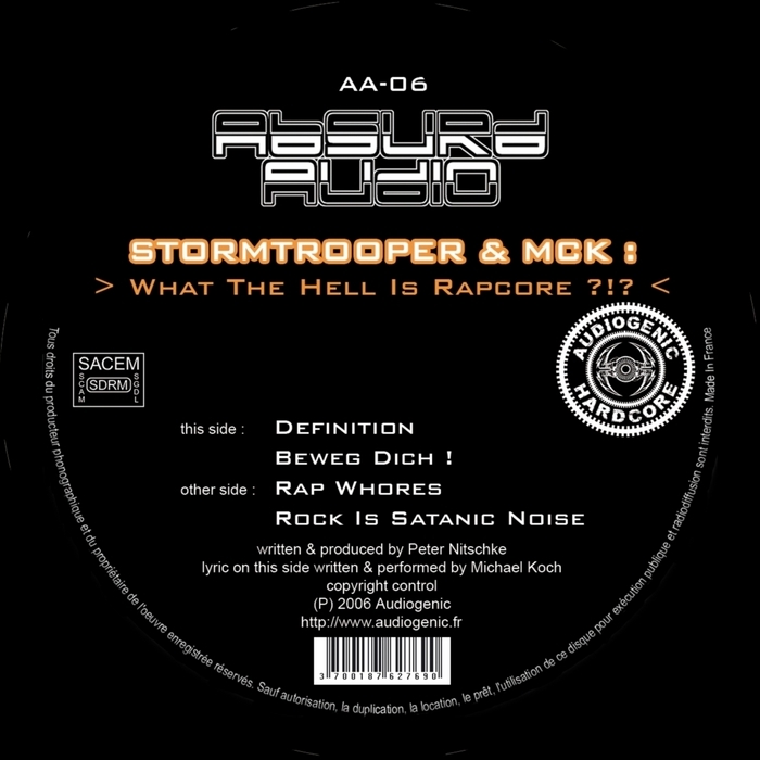 STORMTROOPER/MCK - What The Hell Is Rapcore
