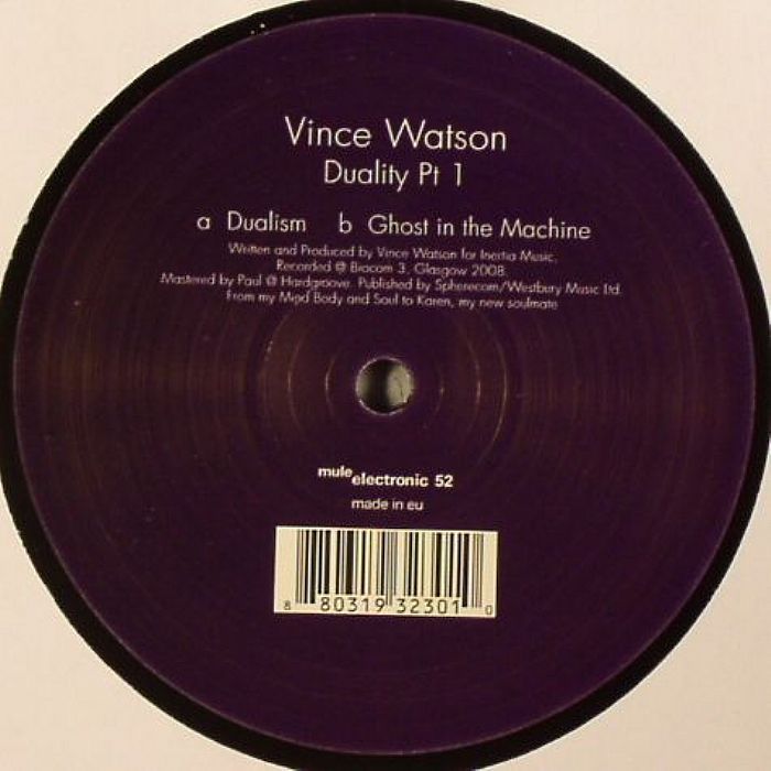WATSON, Vince - Duality: part 1
