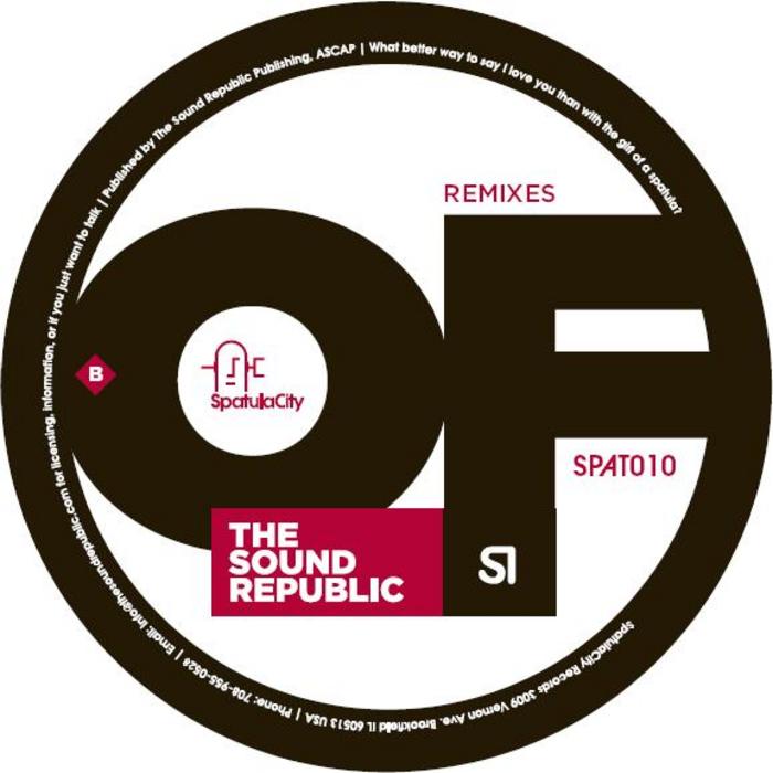 SOUND REPUBLIC, The - Remixes Of The Sound Republic