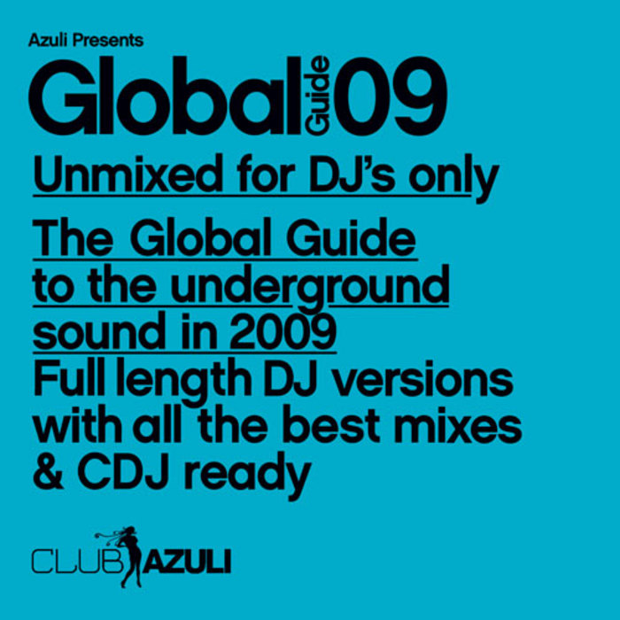 VARIOUS - Azuli Presents Global Guide 09 (unmixed tracks)